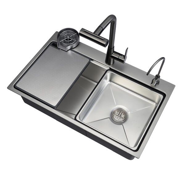 Golden Handmade Stainless Steel Sink-Luxury - Image 3
