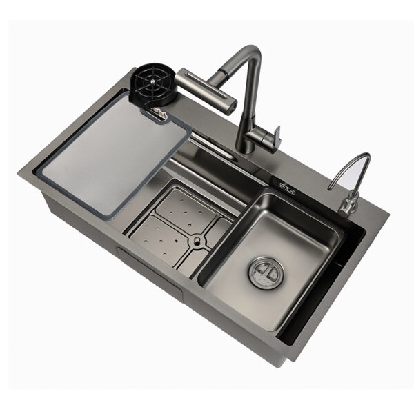 Golden Handmade Stainless Steel Sink-Luxury - Image 4