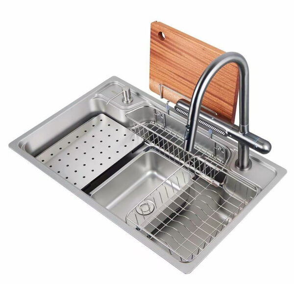 Golden Handmade Stainless Steel Sink-Luxury - Image 5