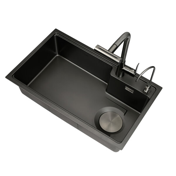 304 Stainless Steel Kitchen Sink All-Purpose Single Bowl - Image 3