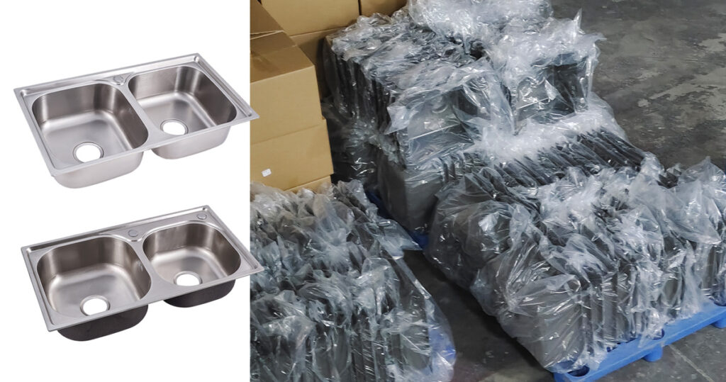 304 stainless steel, custom sink