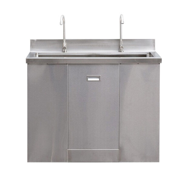 Stainless steel sink dust-free workshop single and double sink