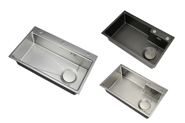 Stainless steel sinks suitable for modern minimalist kitchens