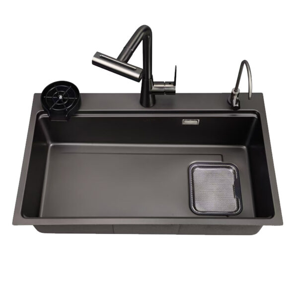 Kitchen sink Large single sink stainless steel kitchen sink - Image 2