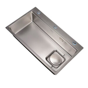 304 stainless steel large single sink dish