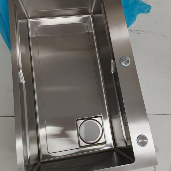 Stainless steel sink Kitchen wash basin large single sink - Image 4