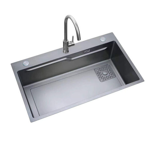 Stainless steel sink Kitchen wash basin large single sink